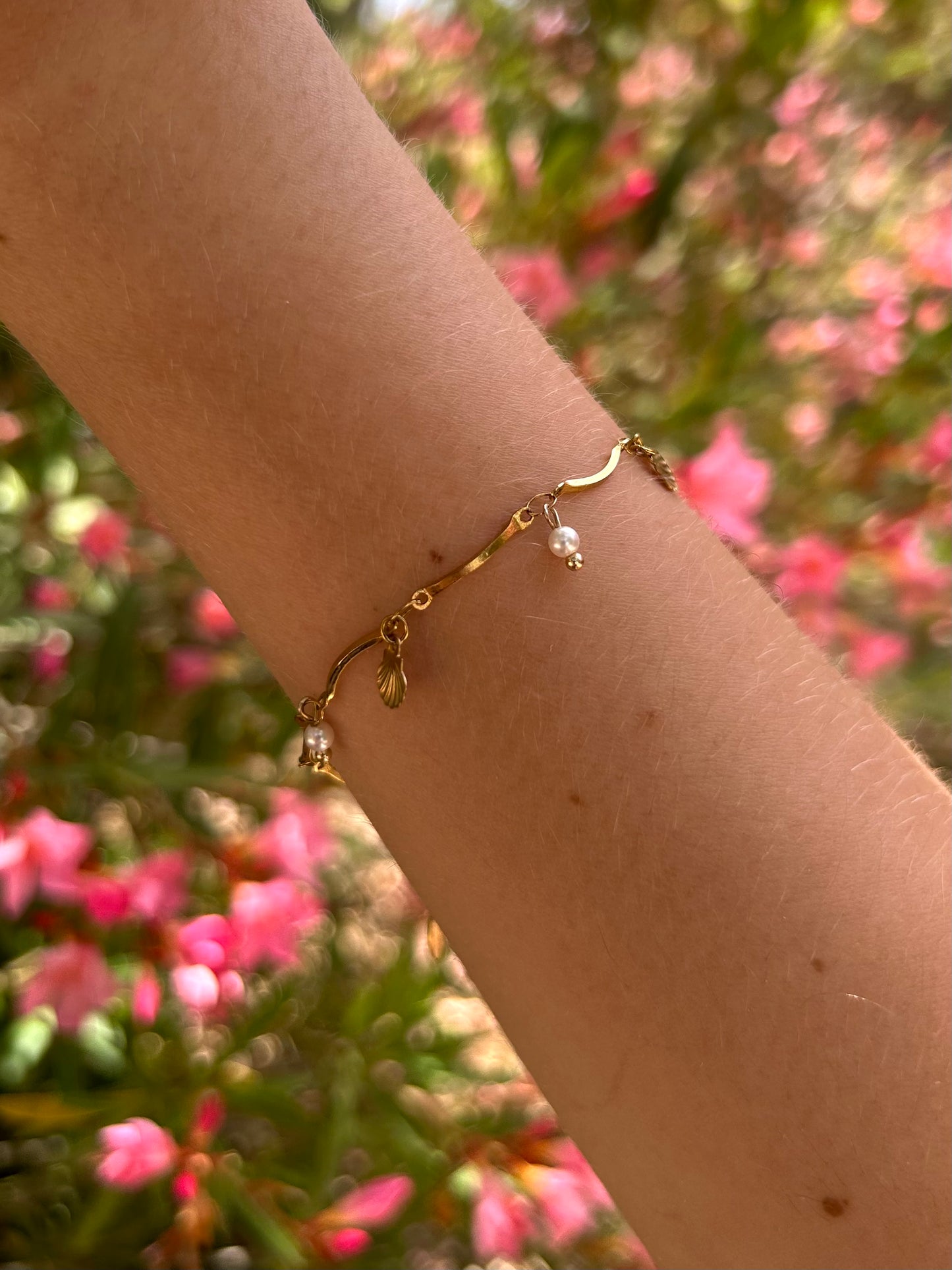 Bracelet coquillage