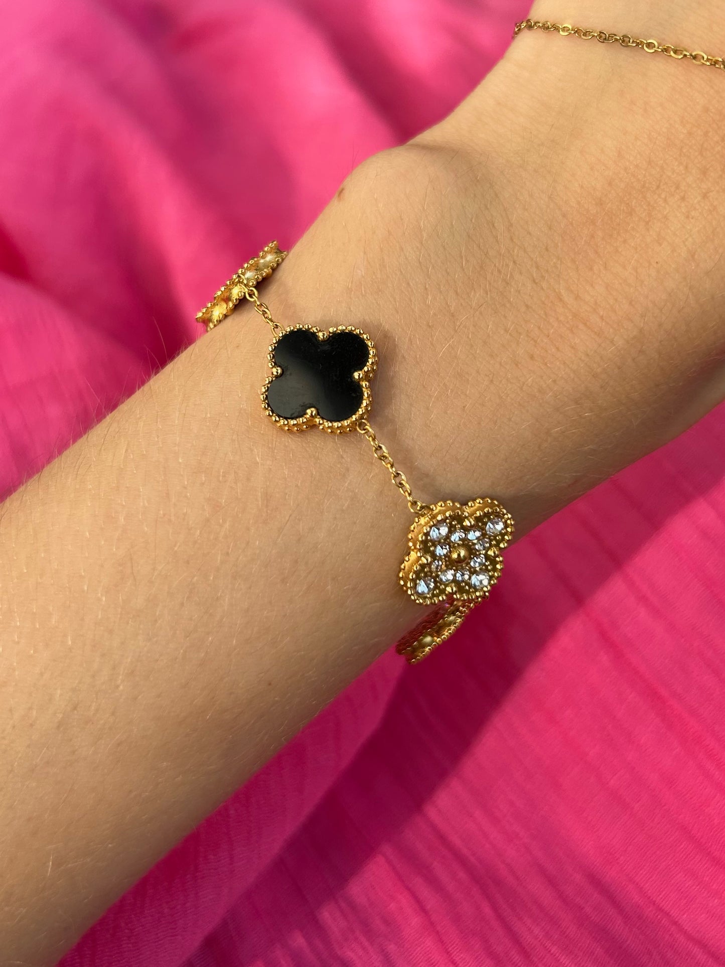 Bracelet trèfle N