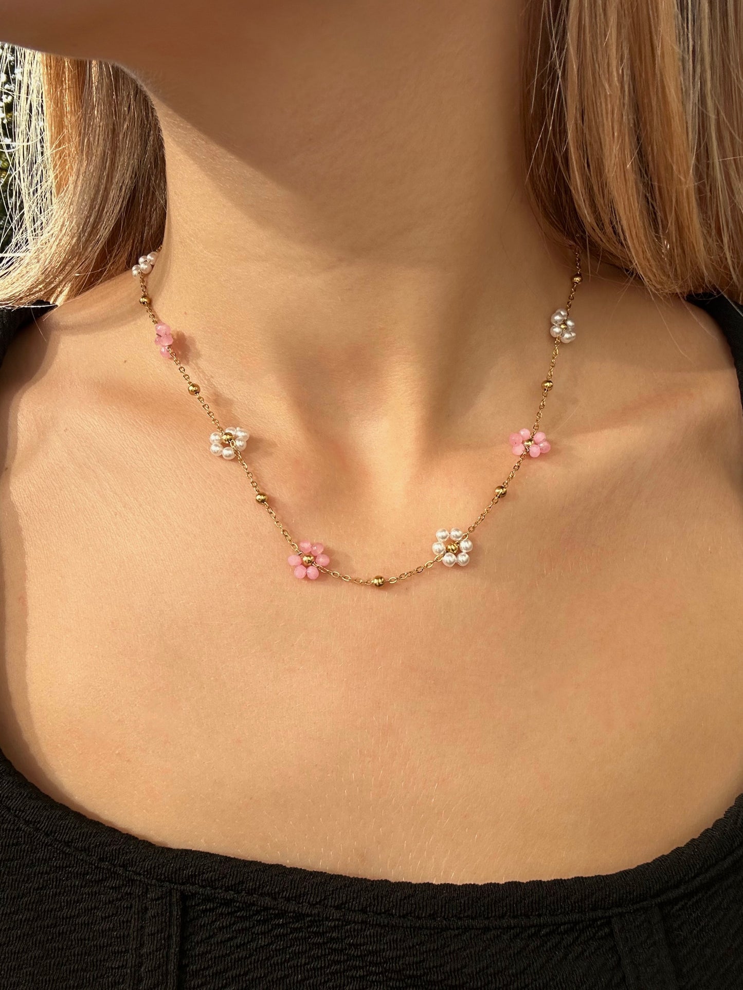 Collier fleur