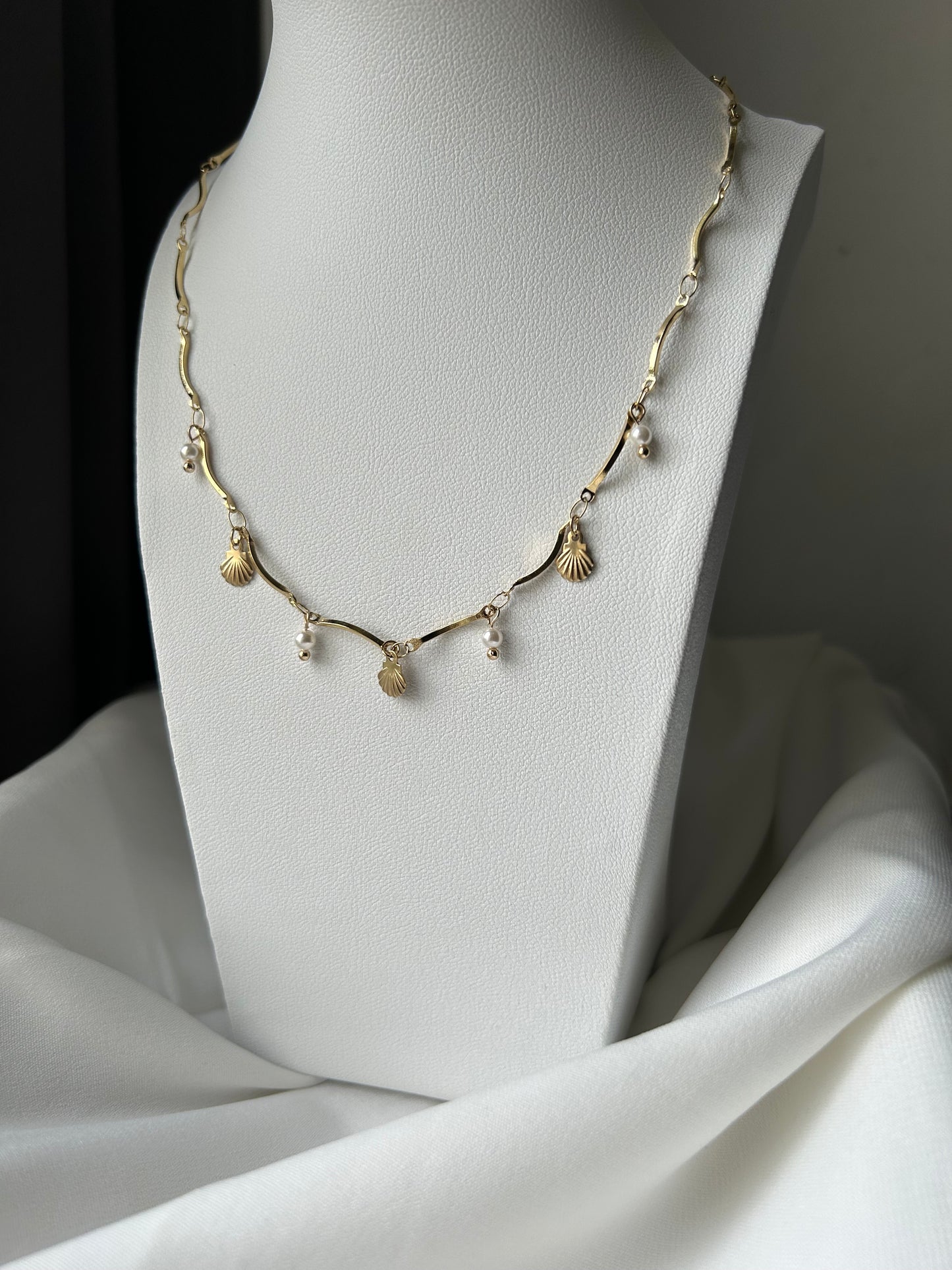 Collier coquillage