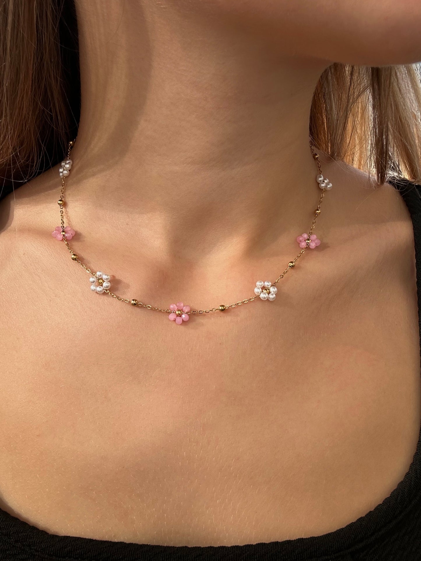Collier fleur
