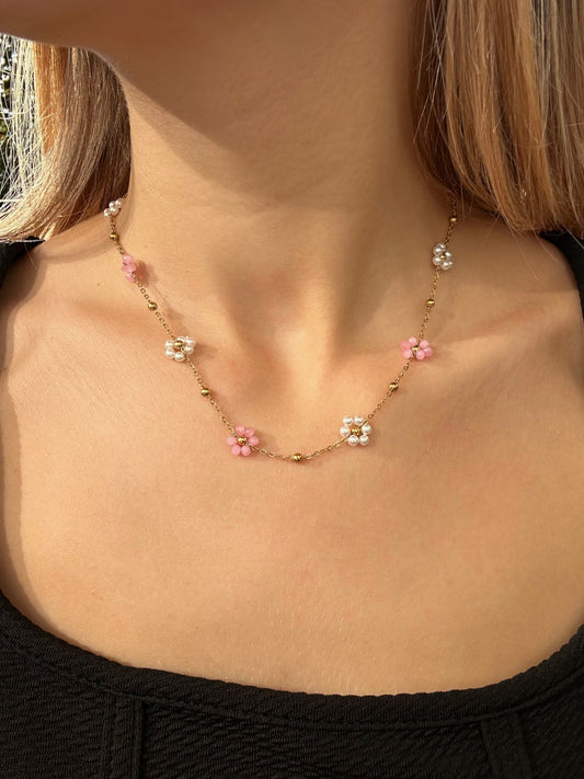 Collier fleur